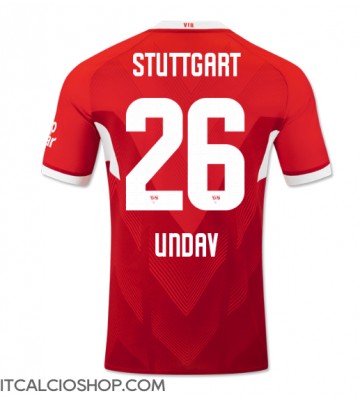 Stuttgart Deniz Undav #26 Seconda Maglia 2024-25 Manica Corta